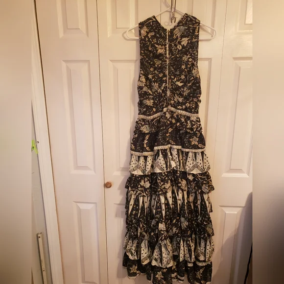 Ulla Johnson tiered ruffle maxi dress - Picture 3 of 4